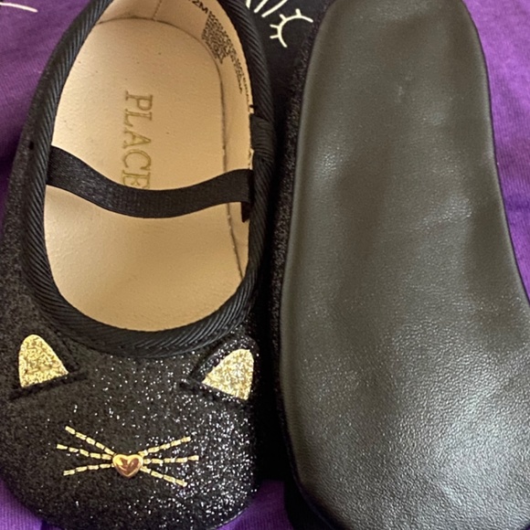 NWT Child’s Place Halloween Dress & Matching Cat Flats - Picture 2 of 4